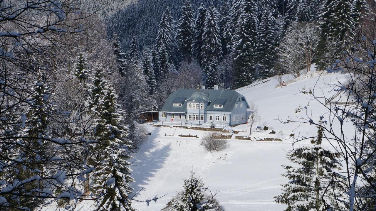 Penzion Modry Pavilon Dolní Malá Úpa Exterior foto